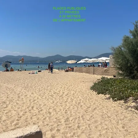 Superbe Avec Terrasse Jardin Et Parking Privé Appartement Saint-Tropez